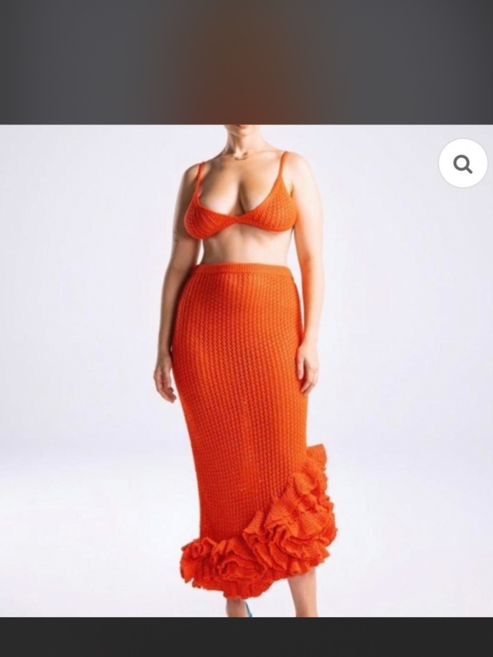 HANIFA ORANGE SET